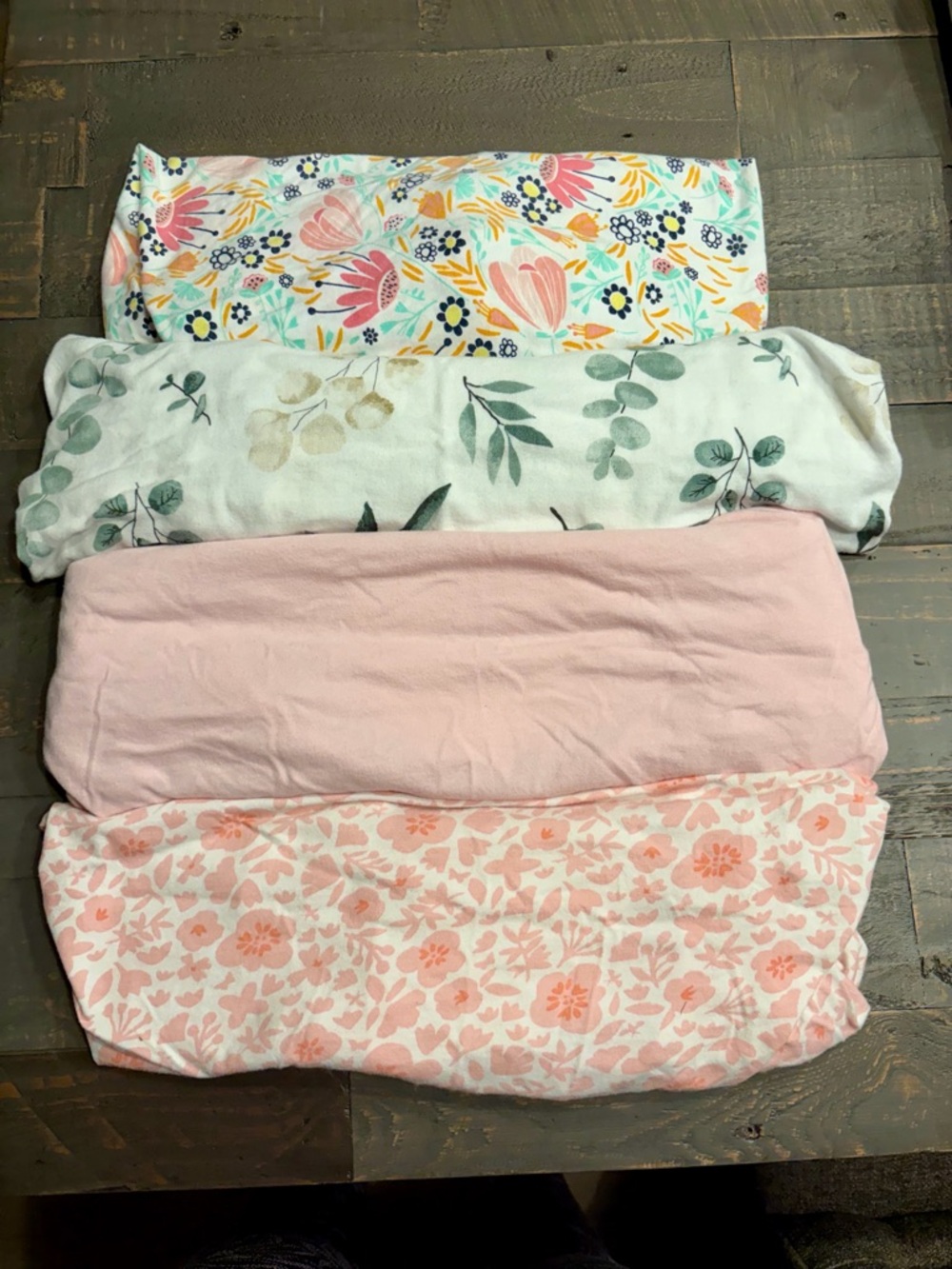 Set of 4 Changing Pad Covers (Honest Baby and LifeTree)